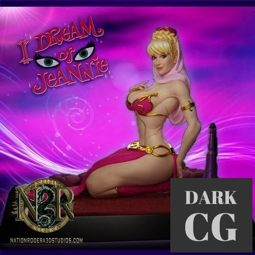 Slave-girl Jeannie and NSFW Version – 3D Print