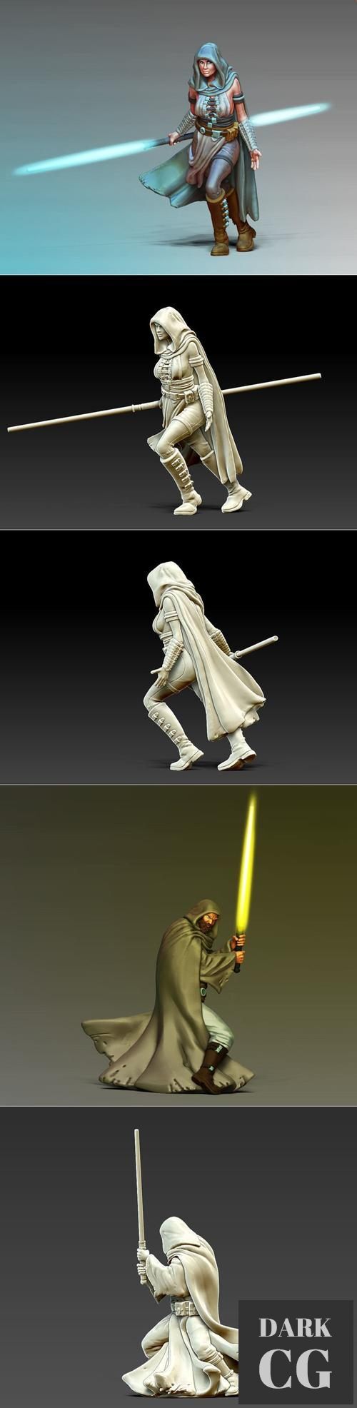 Light Side - Battle Master and Guardian – 3D Print