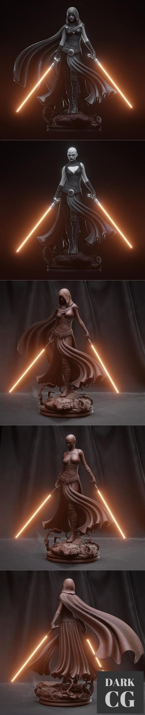 Asajj Ventress - StarWars – 3D Print