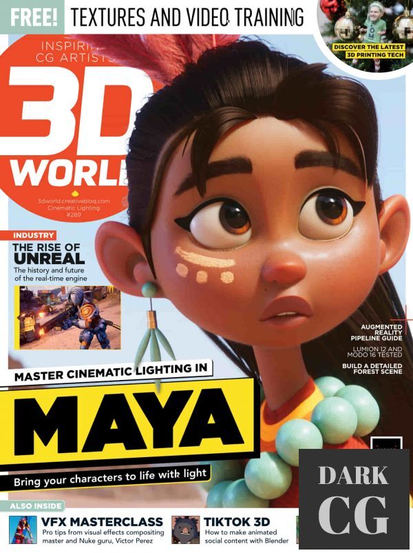 3D World UK – Issue 289, 2022 (True PDF)