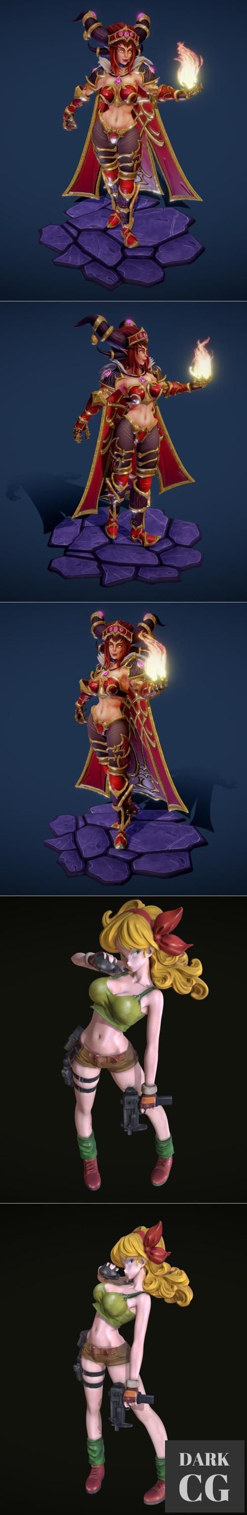 Alexstrasza from World Of Warcraft Fan Art and Dragonball Lunchi – 3D Print