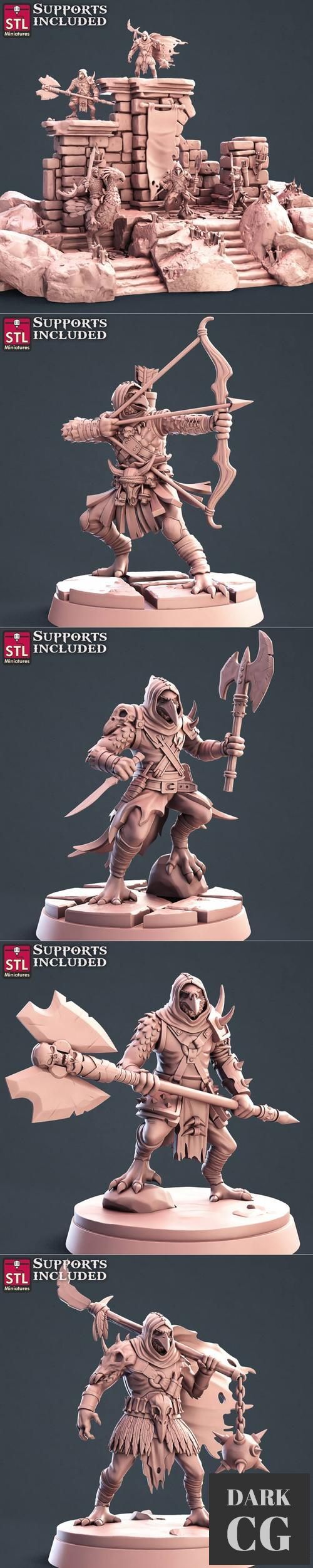 STL Miniatures - Kenkus Set – 3D Print