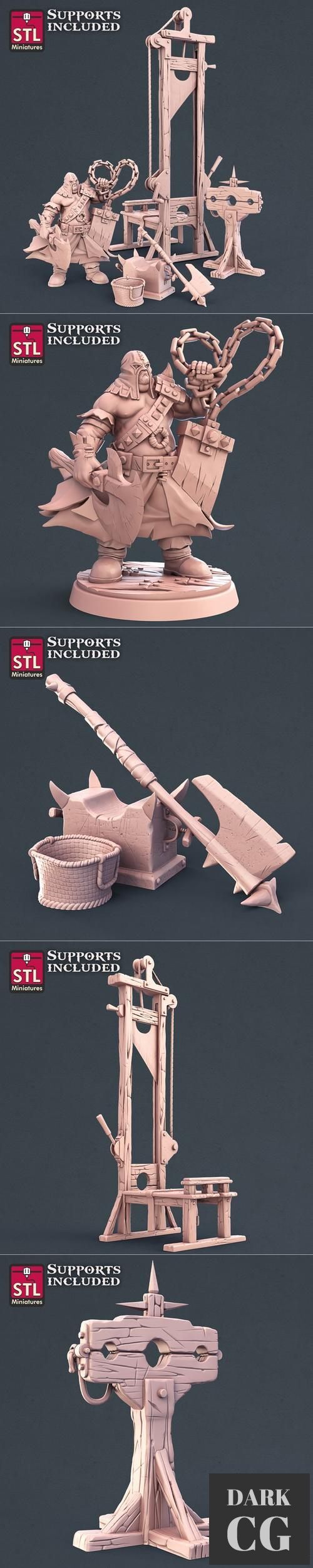 STL Miniatures - Executioner Set – 3D Print