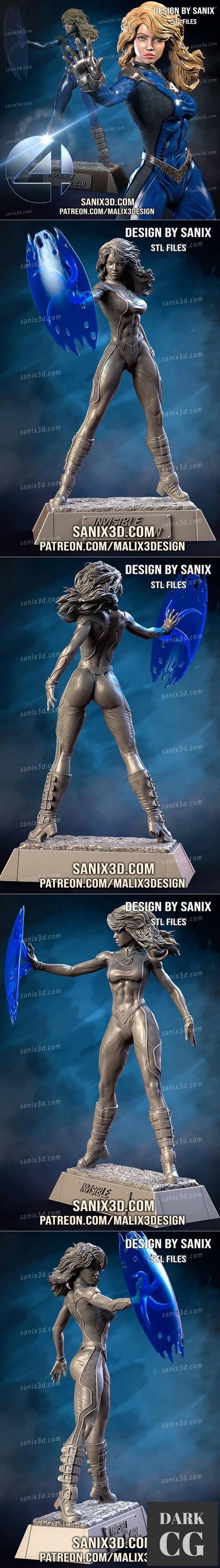 Invisible Woman (Fantastic Four) – 3D Print