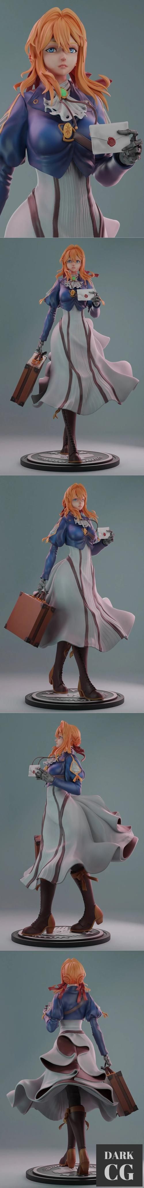 Violet Evergardenl – 3D Print