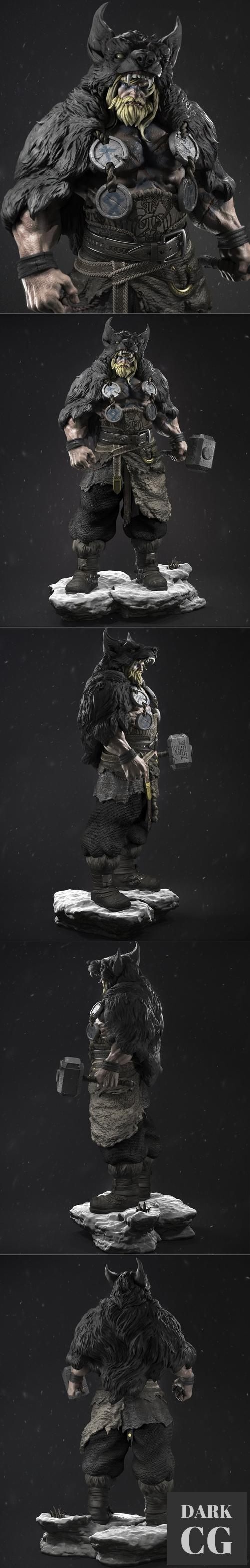 Barbarian Thor – 3D Print