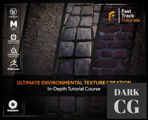 FastTrack Tutorials – Ultimate Environmental Texture Creation Course (ENG/RUS)
