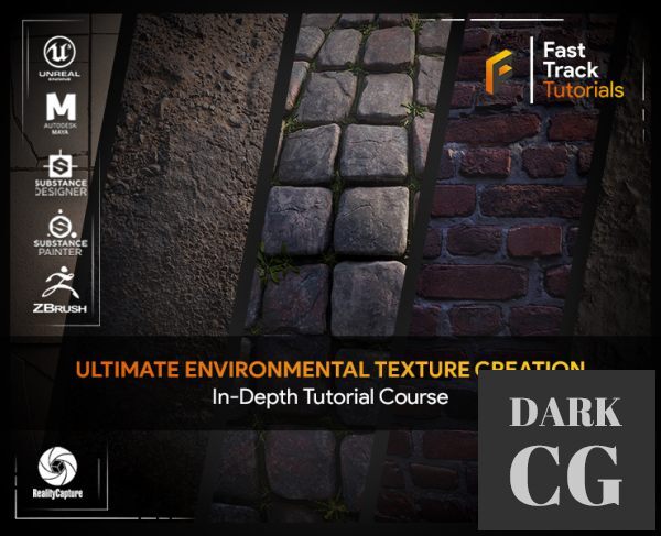 FastTrack Tutorials Ultimate Environmental Texture Creation Course ENG RUS