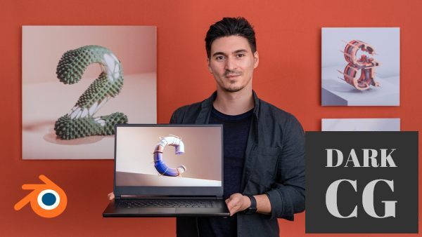Domestika 3D Typography with Blender Design Original Letters
