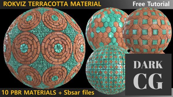 ArtStation – 10 Rokviz Terracotta Materials