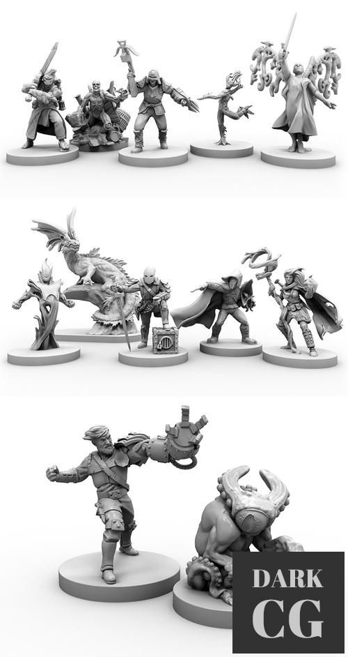 Planebreaker Miniatures Pack – 3D Print