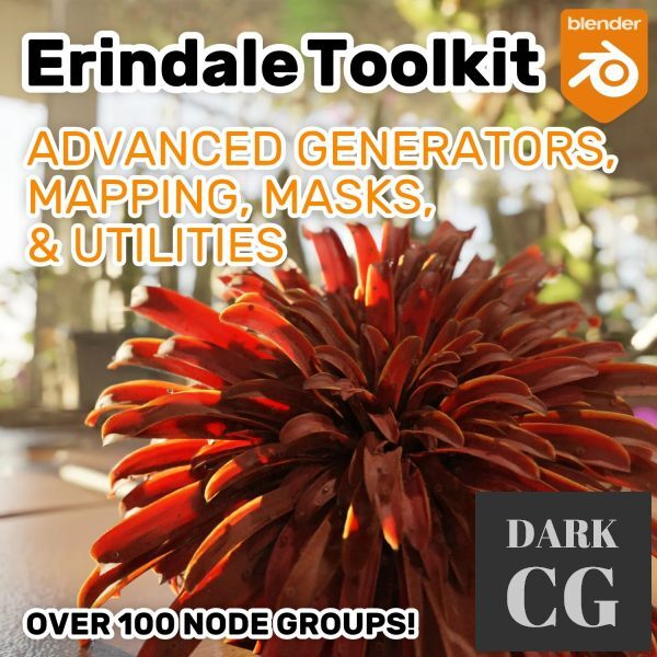 Gumroad Erindale Toolkit Advanced Geometry Nodes Groups UPDATED FOR FIELDS