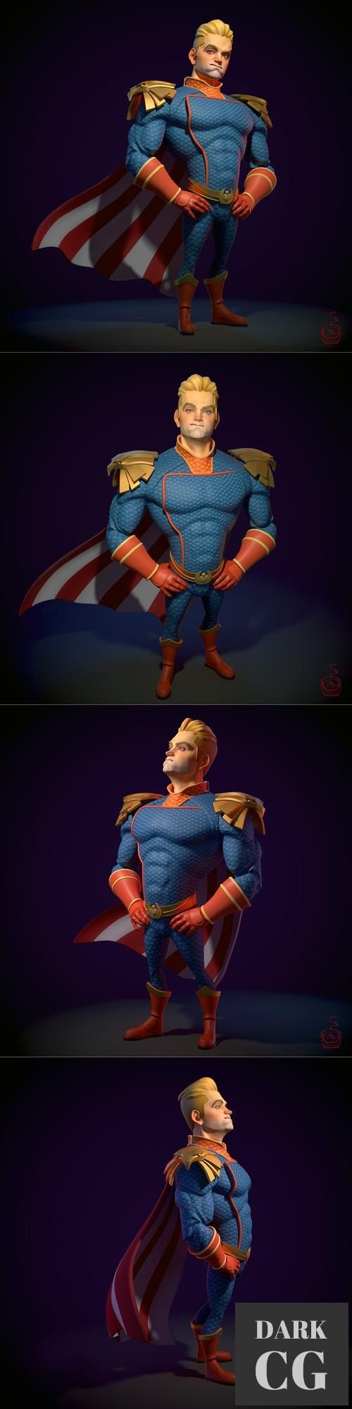 Homelander – 3D Print