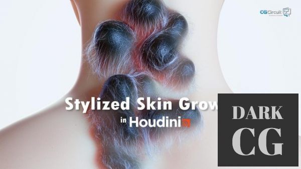 CGcircuit Stylized Skin Growth in Houdini