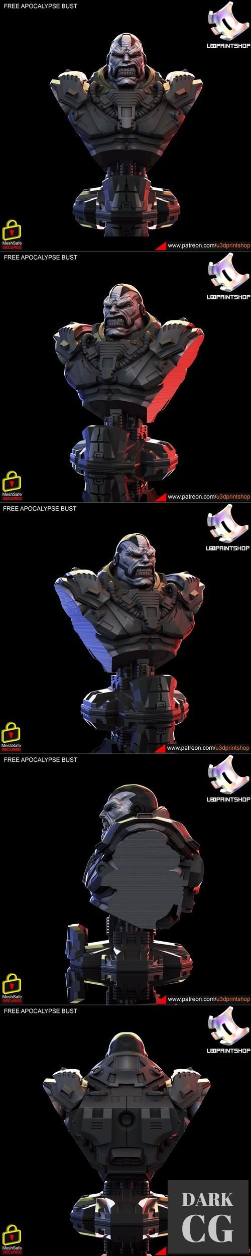 APocalypse bust – 3D Print