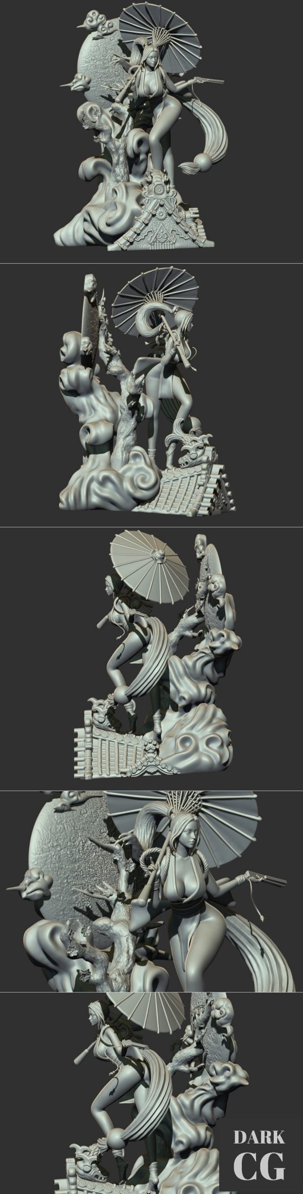 3D Model Mai Shiranui The King of Fighters
