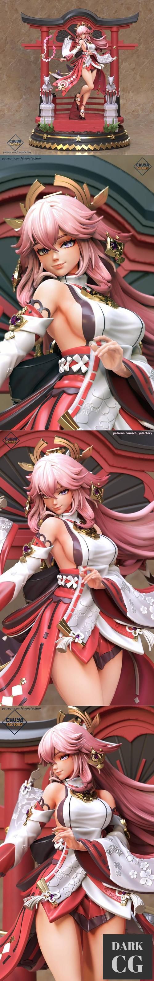 3D Model Yae Miko 3D Print