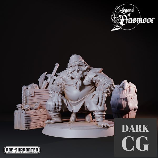 3D Model Owlfolk Guild Merchant