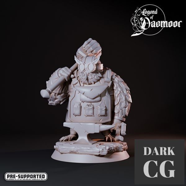 3D Model OwlFolk Smith