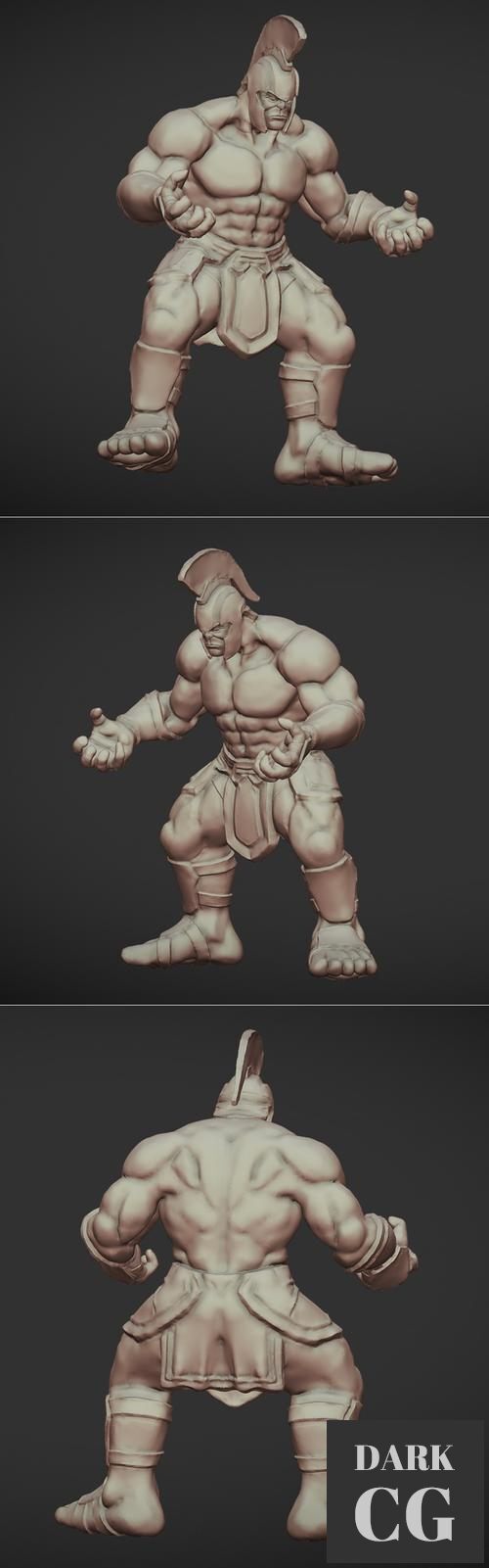 3D Model Hulk Gladiator 3D Print