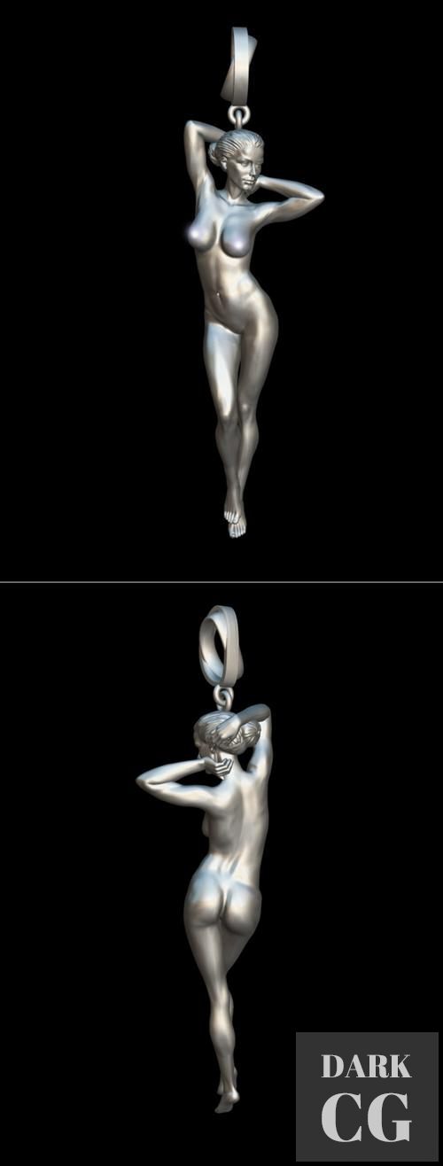 Pendant Girl – 3D Print