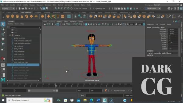 Udemy Maya Rigging Guide for Your Characters