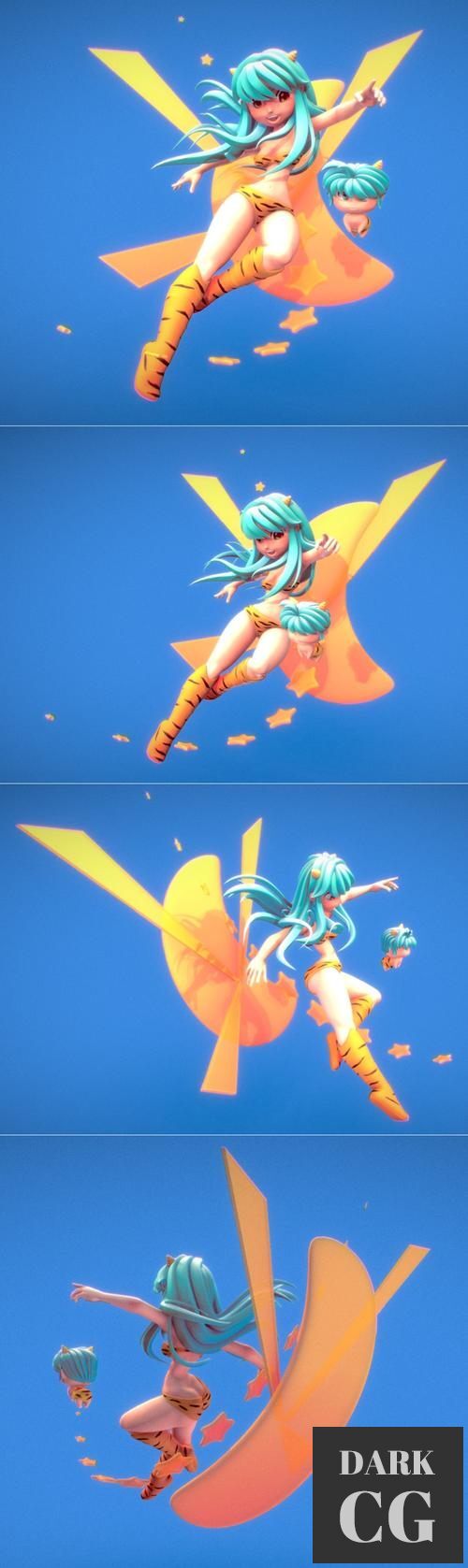 Urusei Yatsura - Lamu-Jariten – 3D Print