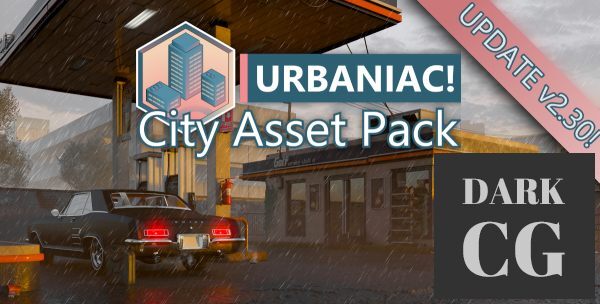 Blender Market Urbaniac City Asset Pack V2 30 Pro