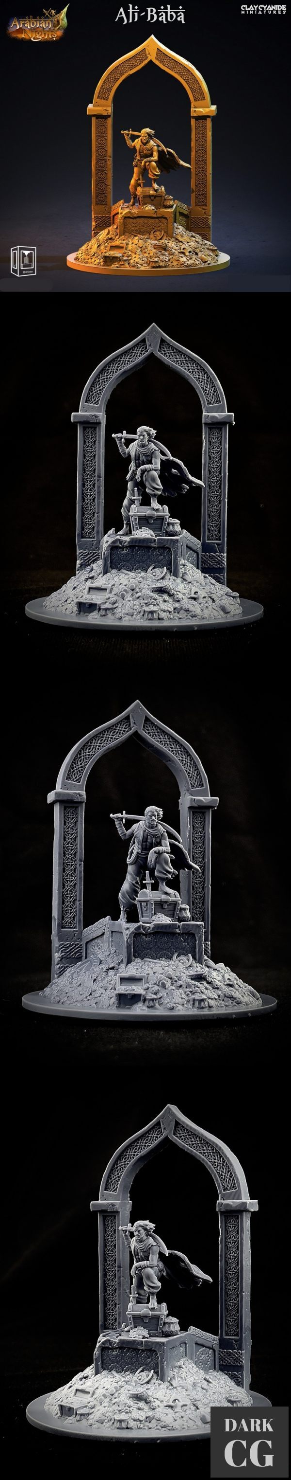 3D Model Ali Baba