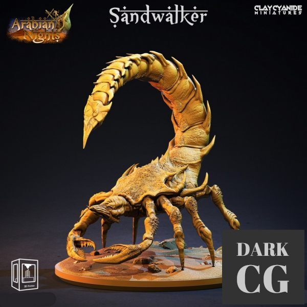3D Model Sandwalker