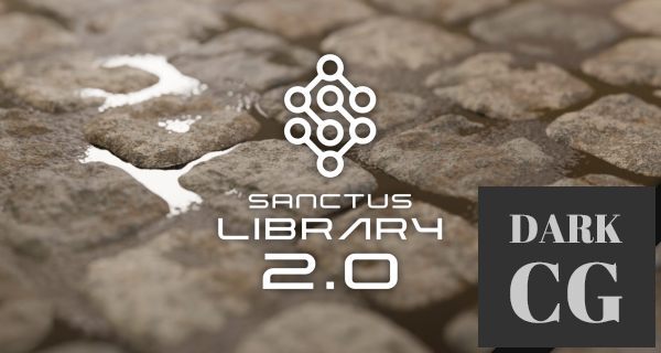 Blender Market Sanctus Library Procedural Materials