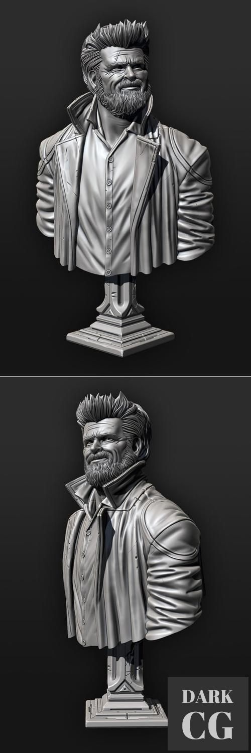 Billy Butcher Bust Eastman – 3D Print