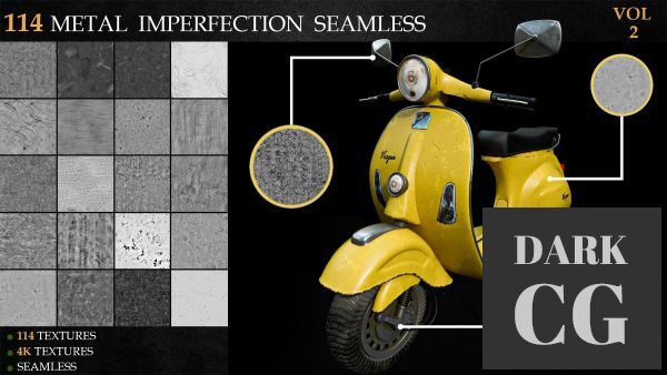 ArtStation 114 Metal Imperfection seamless vol 2