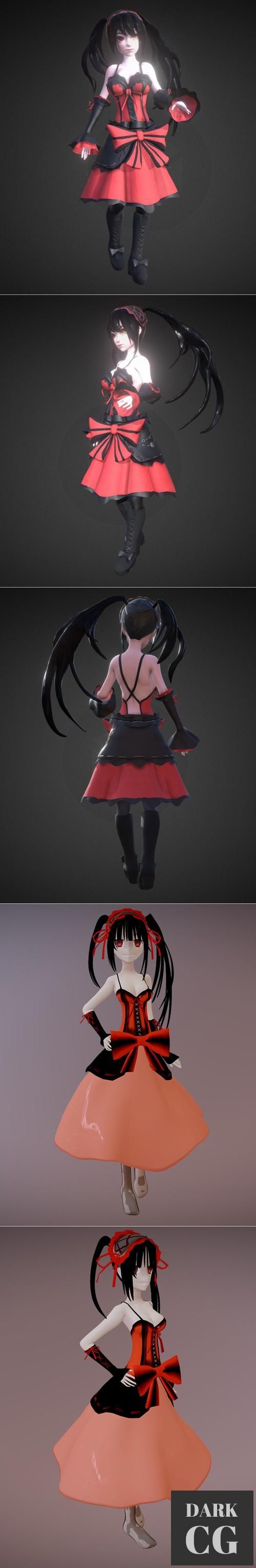 Kurumi and Kurumi Tokisaki – 3D Print