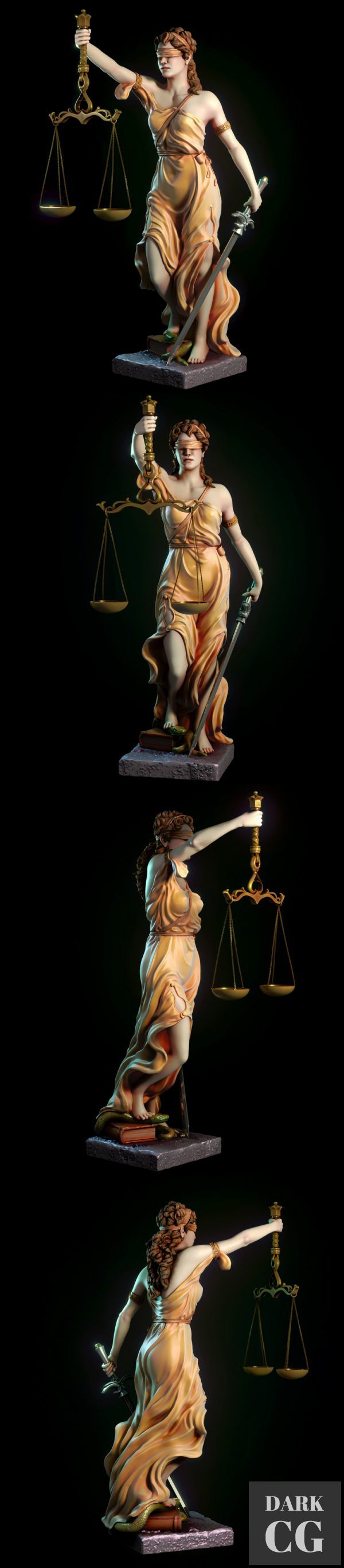 3D Model Themis