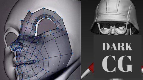 Udemy Game Character Retopology In Topogun Maya For Beginners