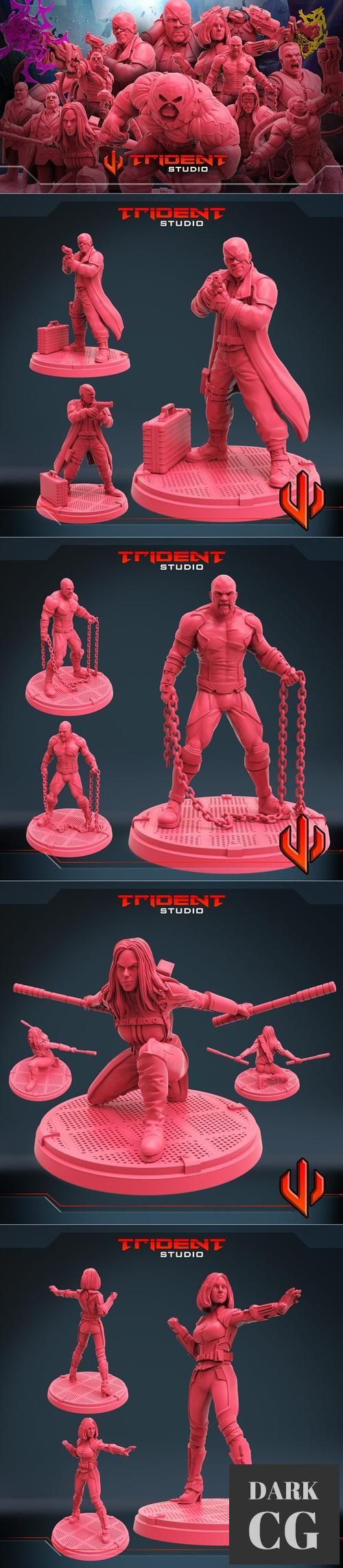 Trident Studio February 2022 – 3D Print