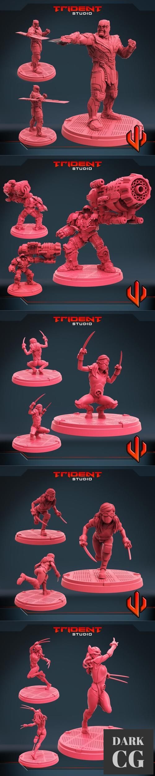 3D Model Trident Studio Januaray 2022 3D Print