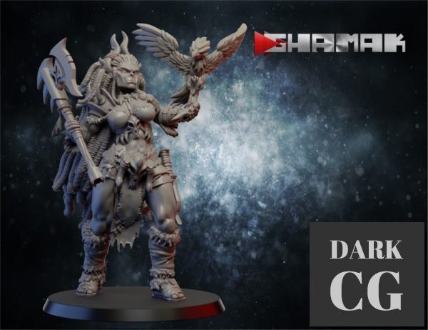 3D Model Female Orc 1