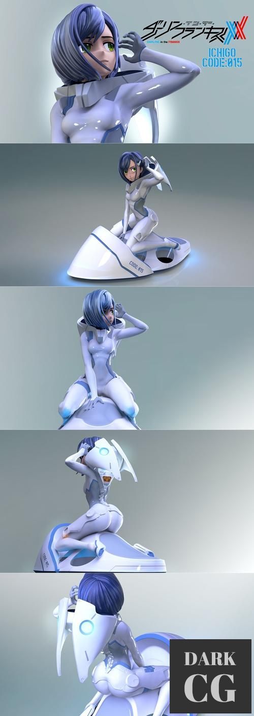 3D Model Ichigo 3D Print