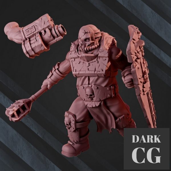 3D Model Vulture Ogre 3