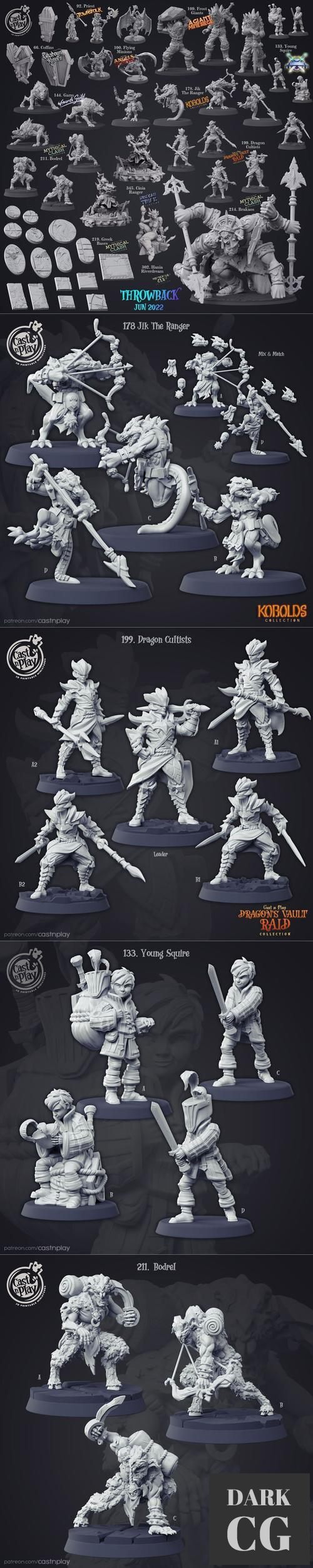 Cast N Play - Throwback June 2022 – 3D Print