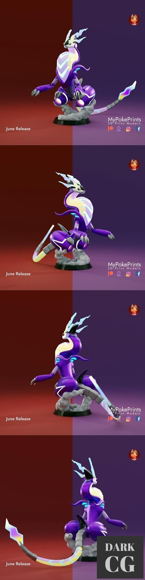 MyPokePrints - Miradon – 3D Print