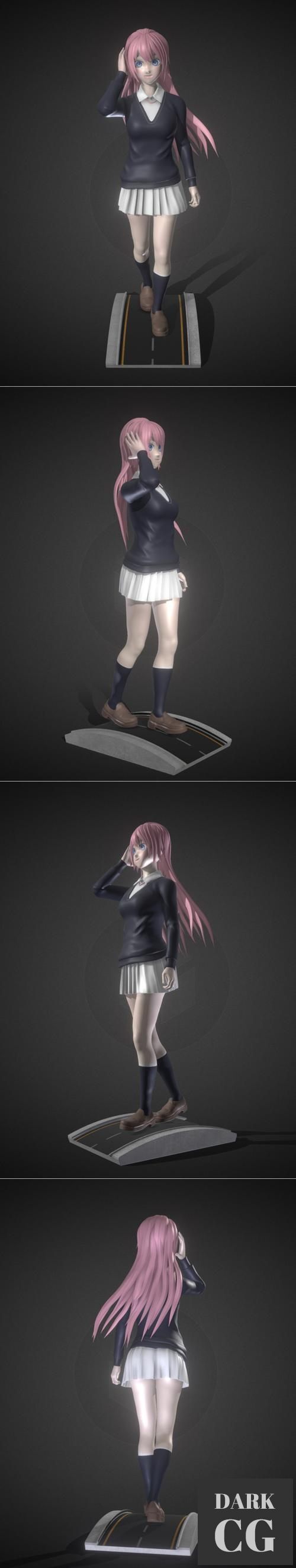3D Model Shikimori San 3D Print