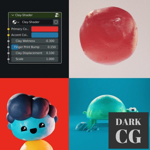 Gumroad – Blender 3D: Clay Shader