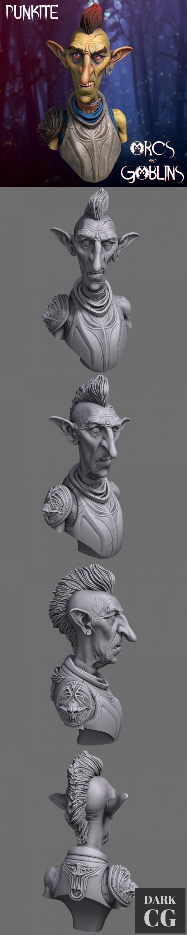 3D Model Punkite the Goblin
