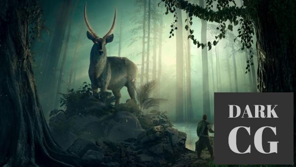 Udemy Photoshop advanced manipulation course The great deer