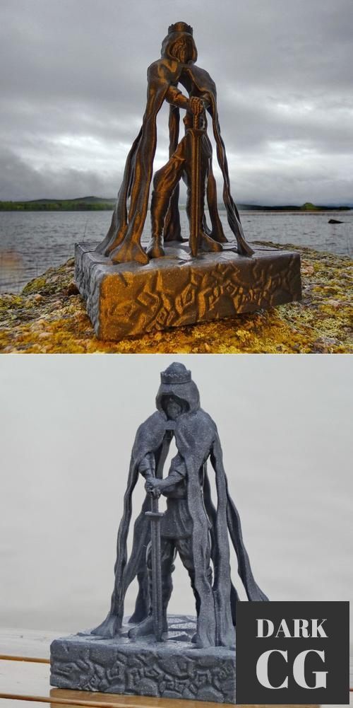The Once and Future King – 3D Print