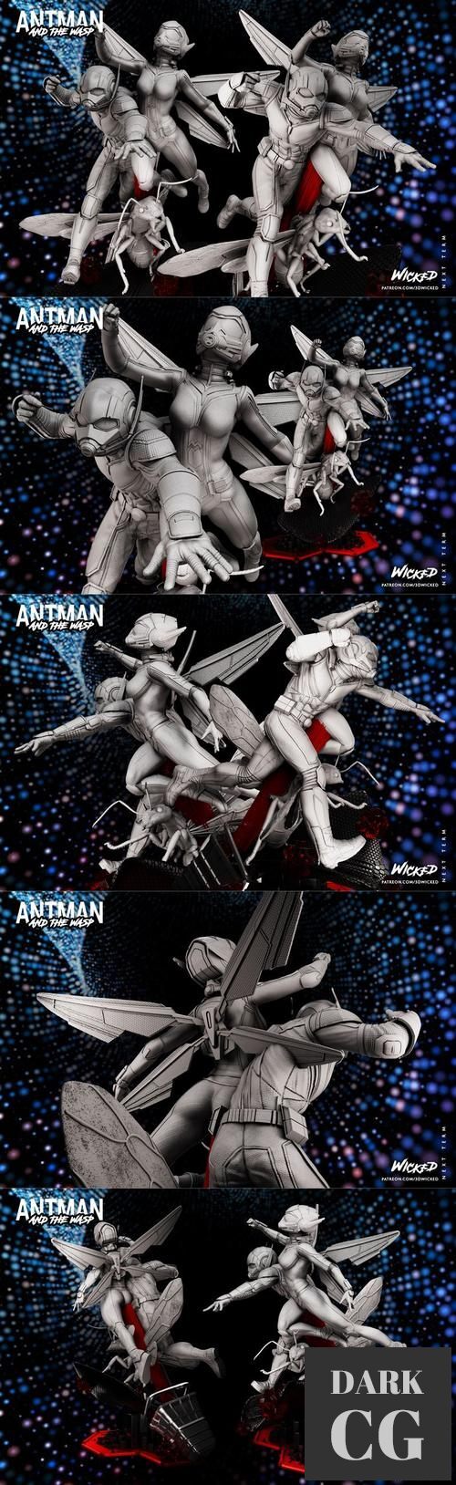 Wicked - Ant Man and The Wasp Diorama – 3D Print