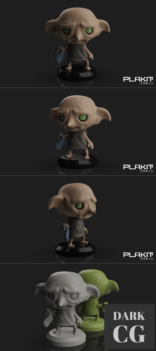 PlaKit Harry Potter Dobby – 3D Print